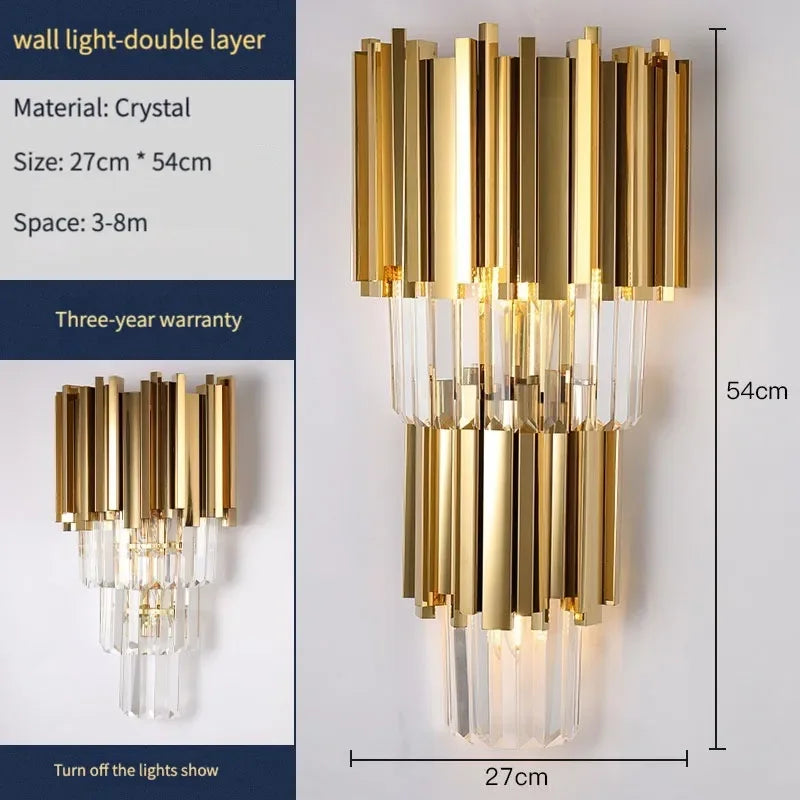 LED Crystal Ceiling Chandelier