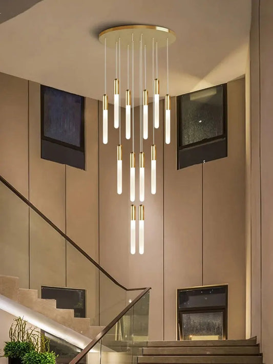 Decorbites™ LED-Kronleuchter: Moderne Pendelleuchte für Treppenhaus & Küche zur Haushaltsdekoration