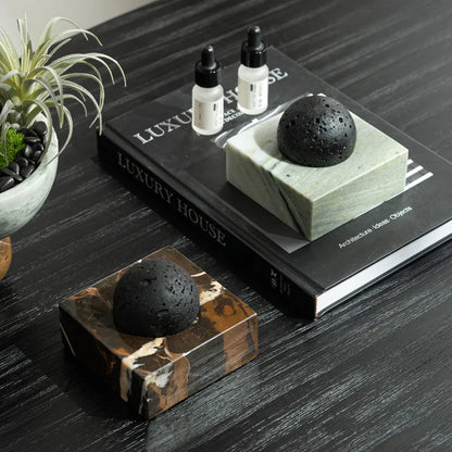 Decorbites™ Lava-Stein-Diffusor, Marmor-Basis, Luxus-Ätheröl-Diffusoren für Home Offices
