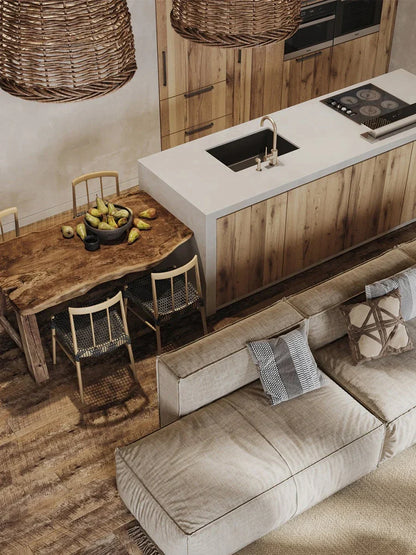 Decorbites™ Handgefertigte Rattan-Küstenresort-Hängeleuchte - Wabi-Sabi-Lebensstil