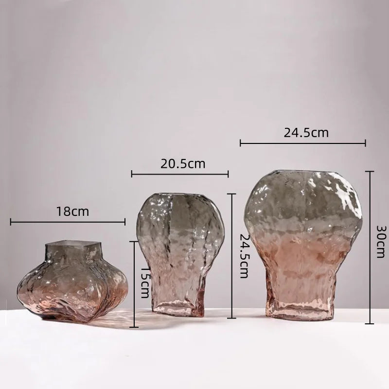 Decorbites™ Golden Geometrische Glasvase Hydroponik-Terrarium Heimdekoration-Zubehör