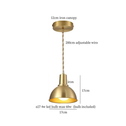 DecorBites™ Iron Art LED Pendant Lights for Home Decor & Lighting