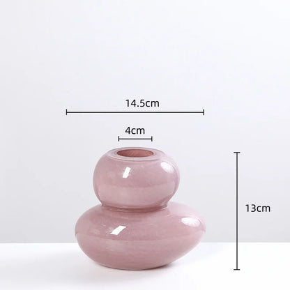 Decorbites™ Geometrische Glasvasen Stapelbares Terrarium Wohnungsdekoration Blumenarrangement Halter