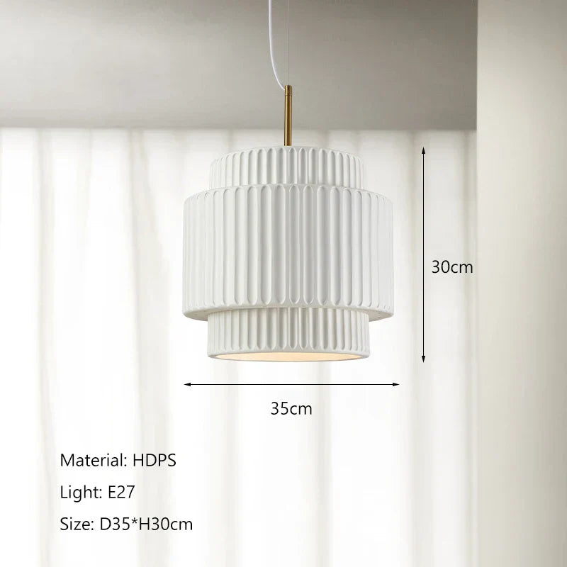 Decorbites™ Sahne Wind LED Kronleuchter: Nordischer minimalistischer Wabi-Sabi-Stil für Esszimmer, Schlafzimmer und Bar