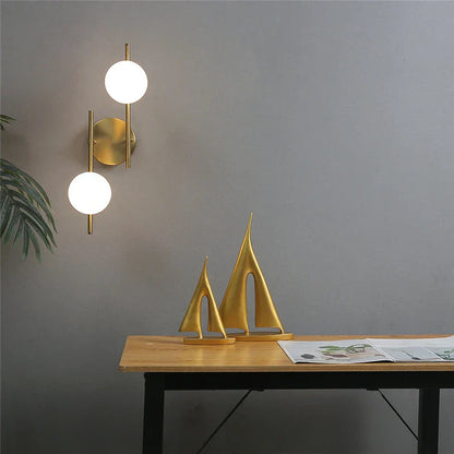 Decorbites™ Glasball-LED-Wandleuchte: Moderne Innenleuchte für Schlafzimmer und Heimdekoration
