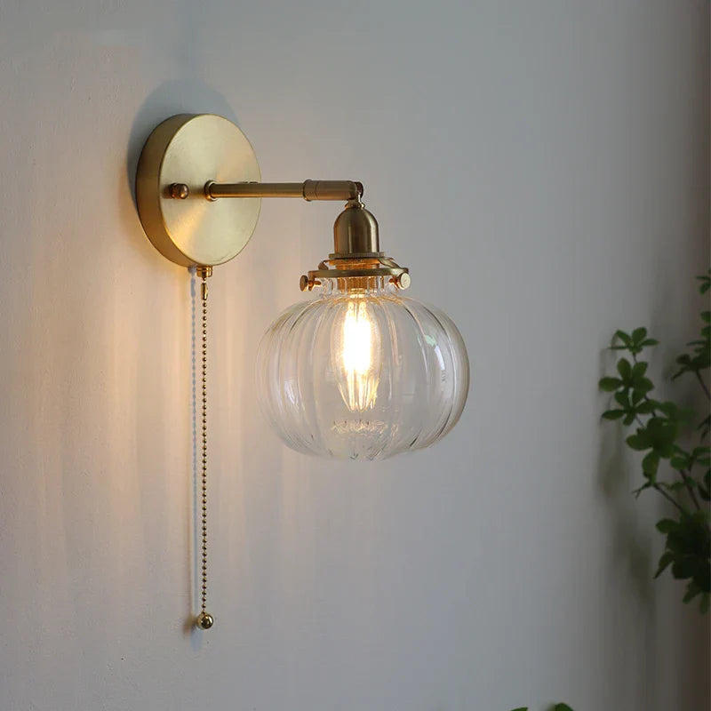 Decorbites™ Glas-Kugeln-Wandleuchte Moderne Nordische Wandleuchte für Schlafzimmer-Spiegel