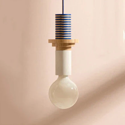 Decorbites™ LED Holz-Hängeleuchte: Nordisches Design, Kawaii-Schlafzimmer-Dekorleuchte