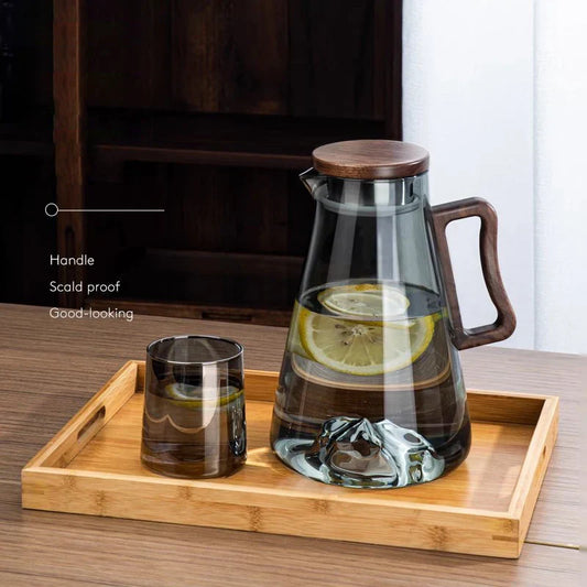 Decorbites™ Glas-Kaltwasser-Kanne | Große Kapazität & Hitzebeständiger Wasserkrug