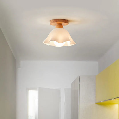 DecorBites™ LED Wood Acrylic Ceiling Lamp Modern Art Decor Light Fixture