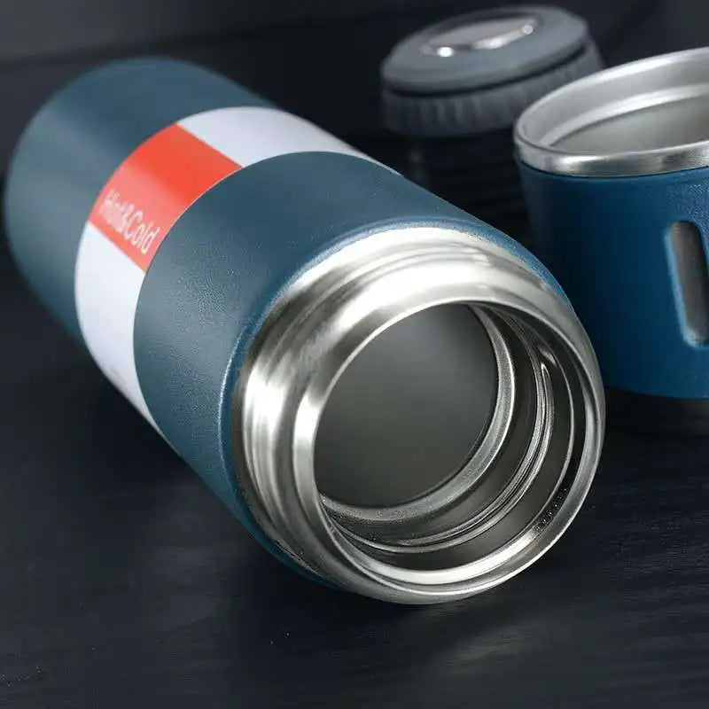 DecorBites™ 500ML Stainless Steel Vacuum Insulated Water Bottle - Ideal for Hot and Cold Drinks