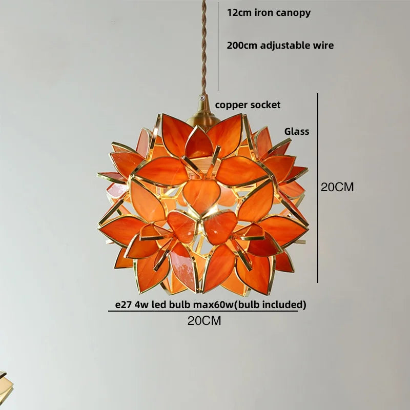 Decorbites™ Glas-Kupfer-LED-Pendelleuchte & Luxus-Hängeleuchte