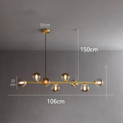 Decorbites™ LED-Pendantleuchter für modernes Wohn- und Esszimmerbeleuchtung