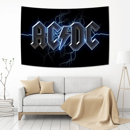 Decorbites™ AC/DC Band Wandbehang Wanddekoration für ästhetische Raumdekoration im Zuhause