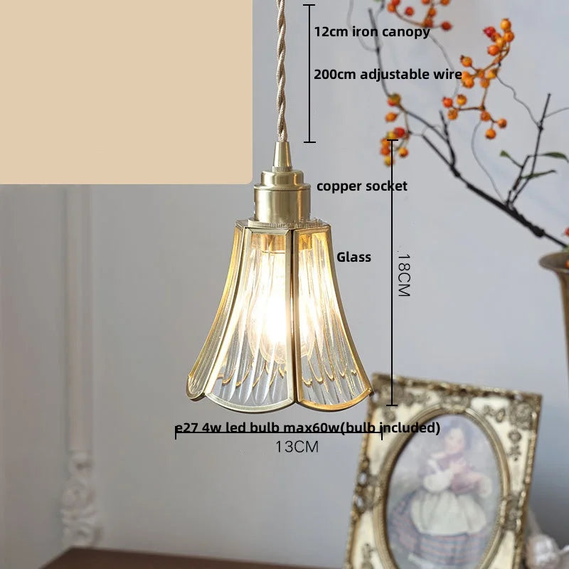 Decorbites™ Kupferglas-LED-Pendantleuchte, modernes nordisches Hängelicht
