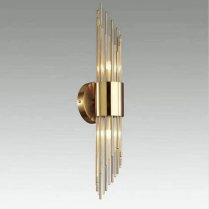 Decorbites™ Gold Edelstahl Glas Wandlampen für Schlafzimmer, Esszimmer, Gang Wandbeleuchtung