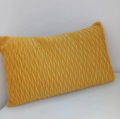 Decorbites™ Hahnentritt-Muster Kissenbezug 30x50 cm Schwarz und Weiß Bogen-Taille Kissenhülle