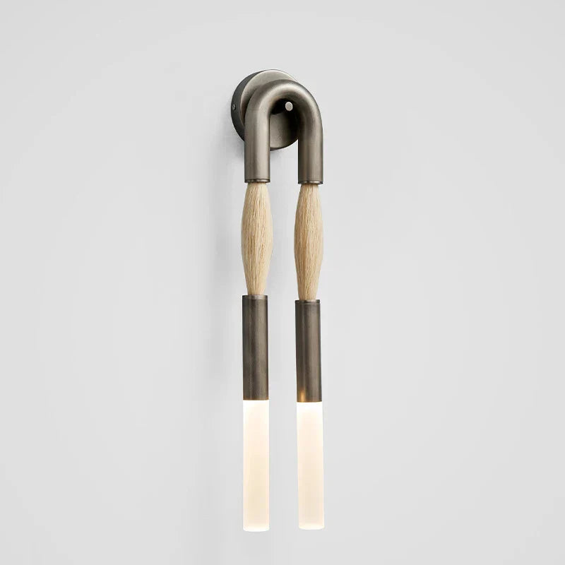 Decorbites™ Designer Quasten U-förmige Wandlampe - Gold/Silber/Schwarzes Metall - Hotel Wohnen Korridor