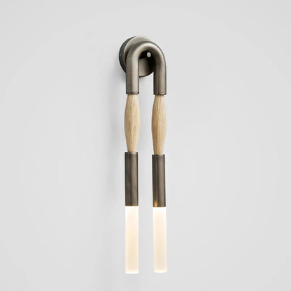 Decorbites™ Designer Quasten U-förmige Wandlampe - Gold/Silber/Schwarzes Metall - Hotel Wohnen Korridor