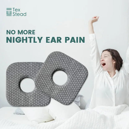 DecorBites™ Ear Guard Pillow: Side Sleeper's Solution for CNH, O-Shaped Support Pillow