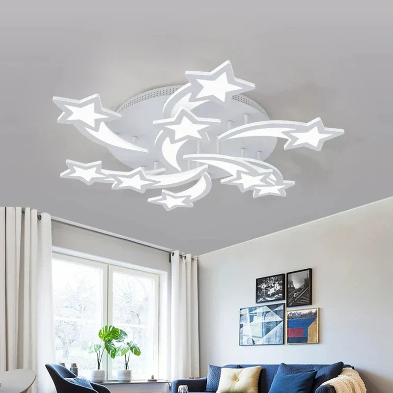 Decorbites™ LED-Acrylichtkronleuchter mit Fernbedienung für Innenbeleuchtung im Haus