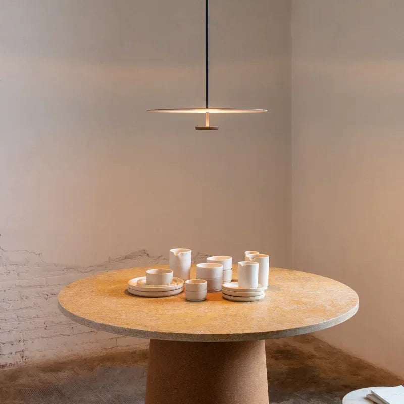 Silver LED Island Chandelier