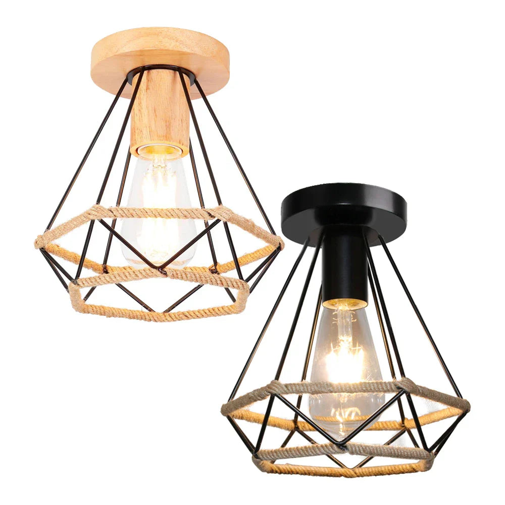 Decorbites™ Industrielle Vintage-Deckenleuchte für Wohnzimmer Küche Restaurant