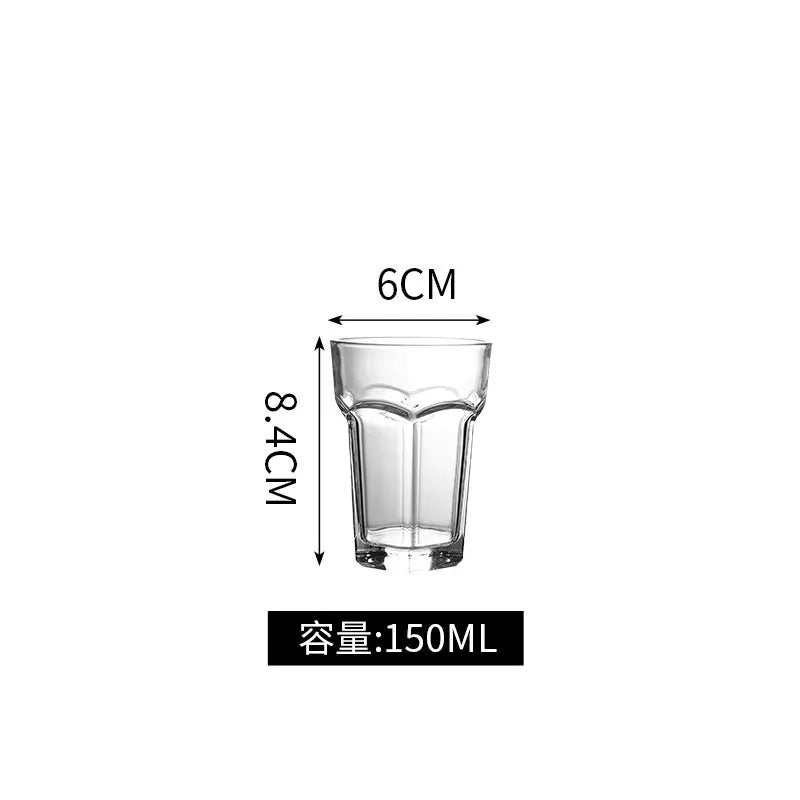 Decorbites™ Großes Glas-Bierkrug | Kreativer Transparenter Glasbecher | Geschenk für die Hausdekoration