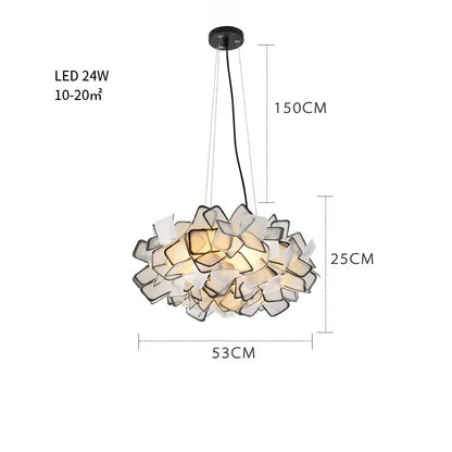 Decorbites™ Clizia LED-Kronleuchter – Neues Design Acryl Aufhängung Schlafzimmer Café-Lichter