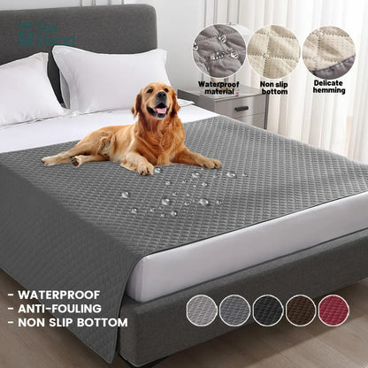 Decorbites™ Hunde-Bettbezug: Wasserdichtes & rutschfestes Haustier-Decke für Möbel & Auto