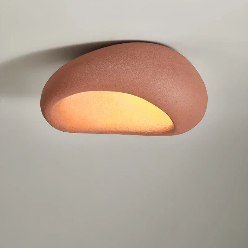 Decorbites™-Creme-Deckenleuchte Nordischer Minimalistischer Wabi-Sabi-Stil Schlafzimmer Wohnzimmer Leuchtenarmaturen