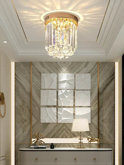 Decorbites™ Elegante Kristall-Deckenleuchte für Eingangsbereich, Treppenhaus und Flur