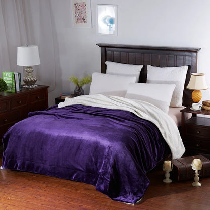 Decorbites™ Kuscheliges Plüschdecke: Weich, warm, leicht für Schlafzimmer & Sofa ganzjährig