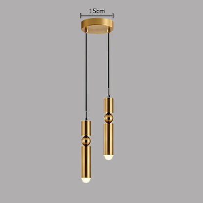 Decorbites™ Messing-Hängeleuchte - Moderne minimalistische nordische Bar Kleine LED-Hängeleuchte