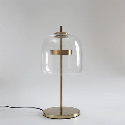 Decorbites™ Glas-Lampenschirm LED-Tischleuchte für modernes Schlafzimmer-Dekor
