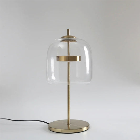 Decorbites™ Glas-Lampenschirm LED-Tischleuchte für modernes Schlafzimmer-Dekor