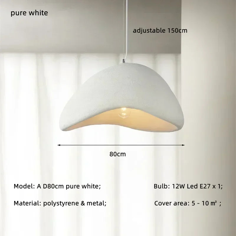 Decorbites™ Japanischer Stil Wabi-Sabi LED-Hängeleuchter für die Dekoration von Wohnzimmer, Esszimmer oder Bar