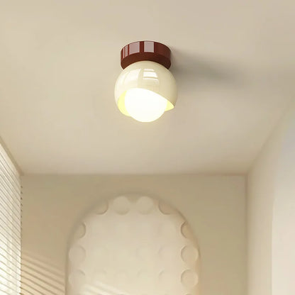 Decorbites™ Glas-Eisen-LED-Deckenleuchte moderne Heimdekoration