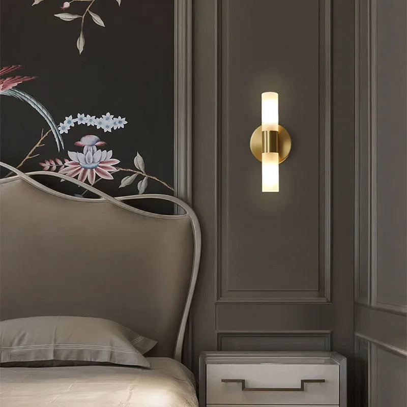Gold Brass Wall Lamp