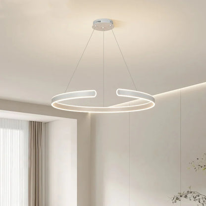 Decorbites™ Kreis-Hängeleuchter mit Dimmbarem LED-Licht für das Moderne Wohnzimmer