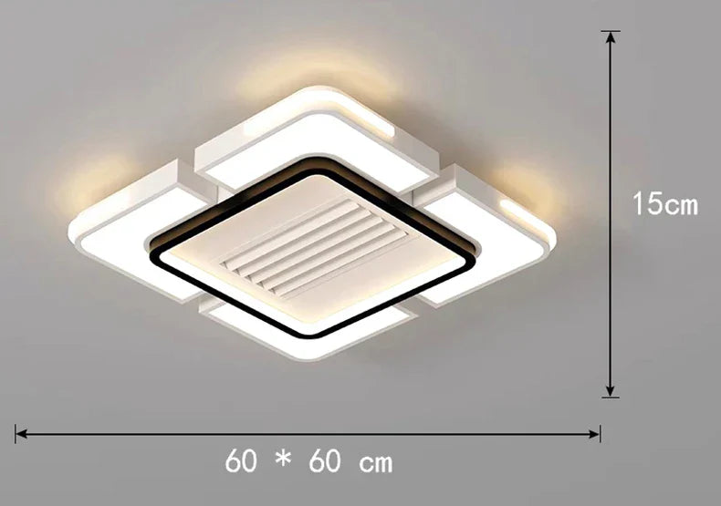 Decorbites™ Kinderzimmer-Blattloser Deckenventilator mit Fernbedienung und Licht