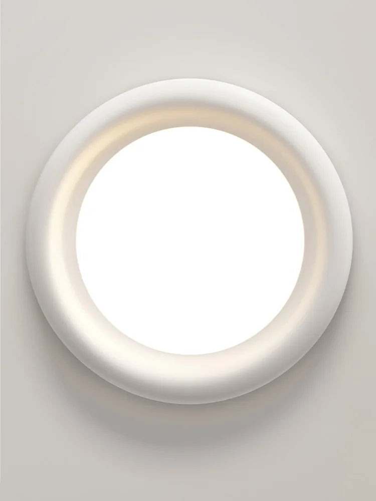 Decorbites™ LED-Deckenleuchte Creme für Mädchenzimmer – Moderne minimalistische Beleuchtung für das Schlafzimmer