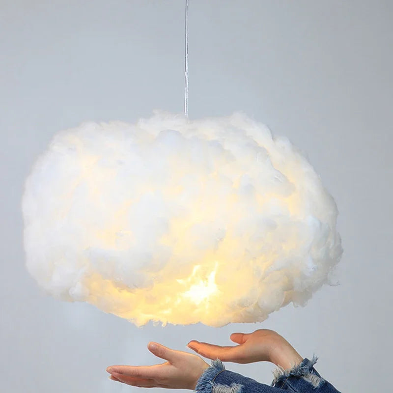 Decorbites™ Cloud LED Hängeleuchte: Moderne Hängelampe für Beleuchtung im Wohnzimmer, Schlafzimmer, Kinderzimmer