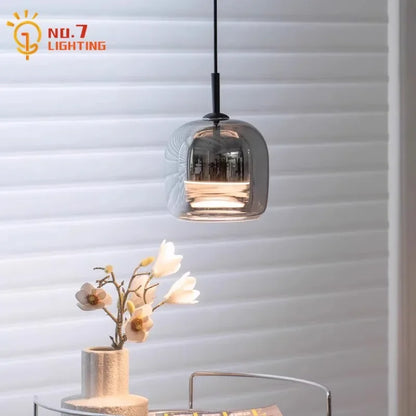 Decorbites™ Glas-Hängeleuchten Moderne Designer-LED-Innenbeleuchtung für Schlafzimmer und Wohnzimmer