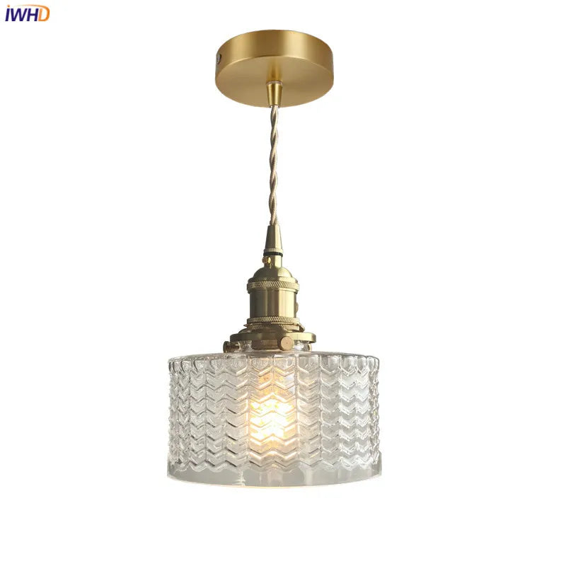 Decorbites™ Grünes Glas LED Hängelampe Kupferfassung Moderne Pendelleuchte