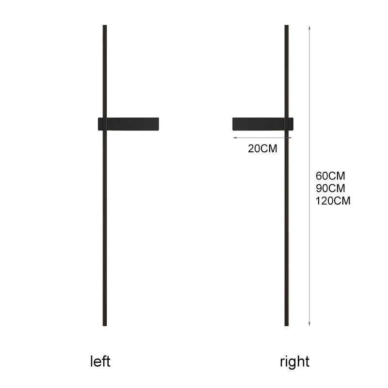 Decorbites™ LED-Wandleuchten: Minimalistisches Design für Schlafzimmer, Wohnzimmer, Hotel, Treppenhaus, Flur