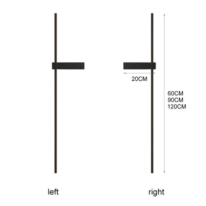 Decorbites™ LED-Wandleuchten: Minimalistisches Design für Schlafzimmer, Wohnzimmer, Hotel, Treppenhaus, Flur