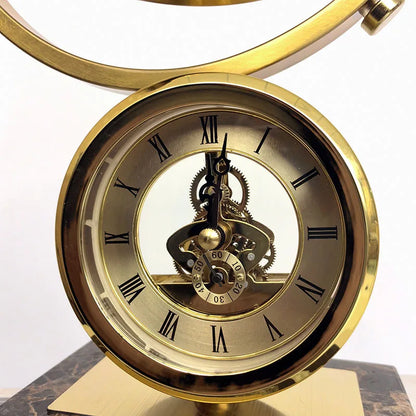 DecorBites™ Clock Globe Decoration: Elegant Office & Living Room Home Decor