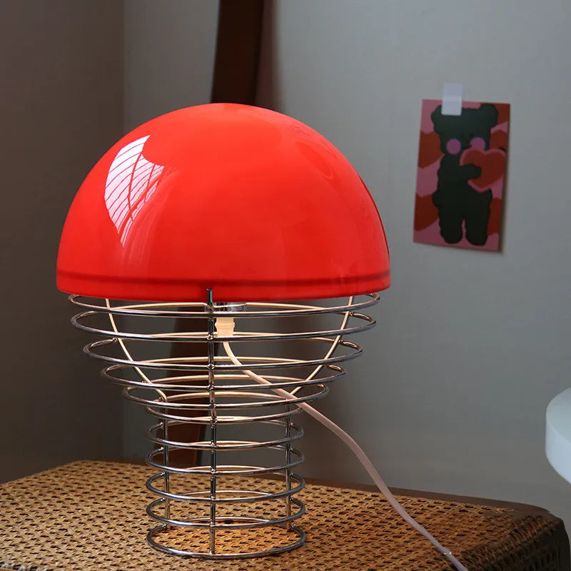 Decorbites™ Glas-Tischleuchte Homestay Retro-Dekoration Nachttisch Wohnzimmer Kinderzimmer