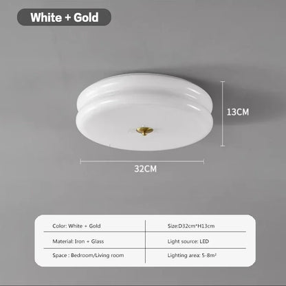 Decorbites™ Doppelt geschichtete Glas-LED-Deckenleuchten für Heimdekoration und Beleuchtungseinrichtungen