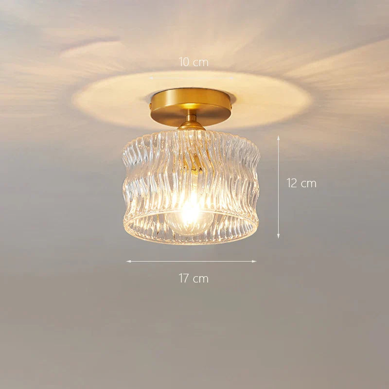 Decorbites™ Glas-Schirm-Hängeleuchte für Küchen-Gang-Schlafzimmer LED-Leuchten-Armaturen